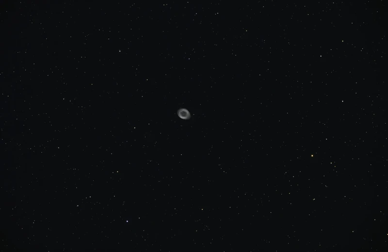 Fotografisk dokumentation av M57 vid observationstillfället